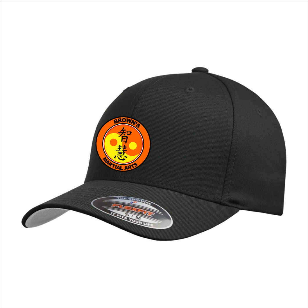 Fitted Baseball Hat - Brown's Martial Arts