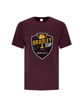 Load image into Gallery viewer, Maroon Adult T-Shirt - Bradley Cup
