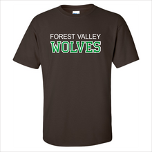 Load image into Gallery viewer, Youth Fall Colour T-Shirt - Forest Valley Wolves - *Limited Edition*
