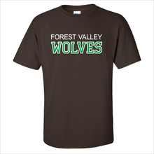 Load image into Gallery viewer, Women&#39;s Fall Colour T-Shirt - Forest Valley Wolves - *Limited Edition*
