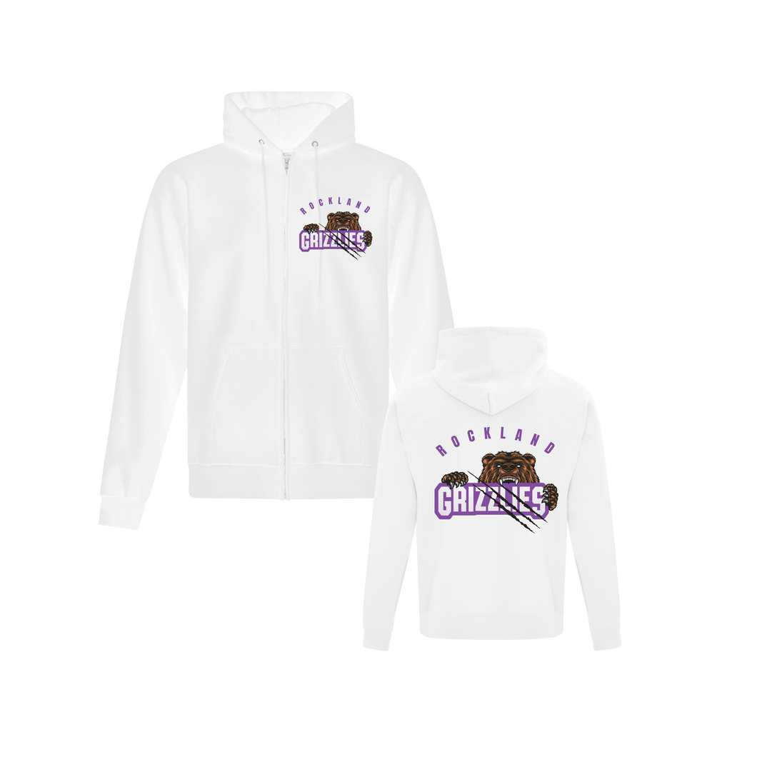 Adult Zip-up Hoodie - Grizzlies