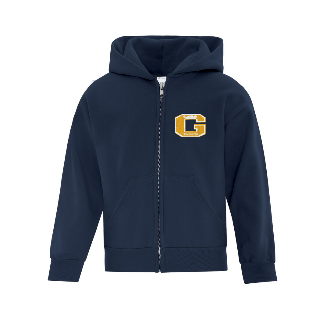 Youth Zip Hoodie - Glashan Athletics