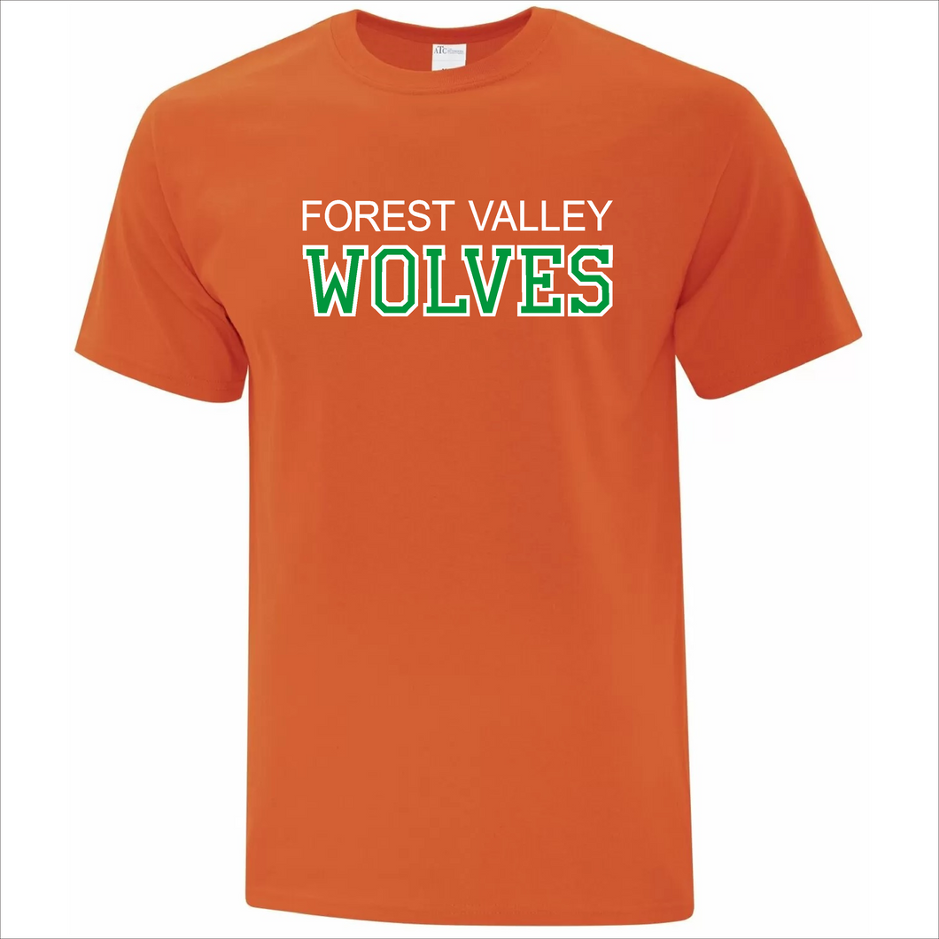 Men's Fall Colour T-Shirt - Forest Valley Wolves - *Limited Edition*
