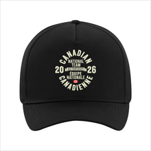Load image into Gallery viewer, Black Snapback Hat - 2026 WKC Nationals
