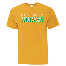 Load image into Gallery viewer, Women&#39;s Fall Colour T-Shirt - Forest Valley Wolves - *Limited Edition*
