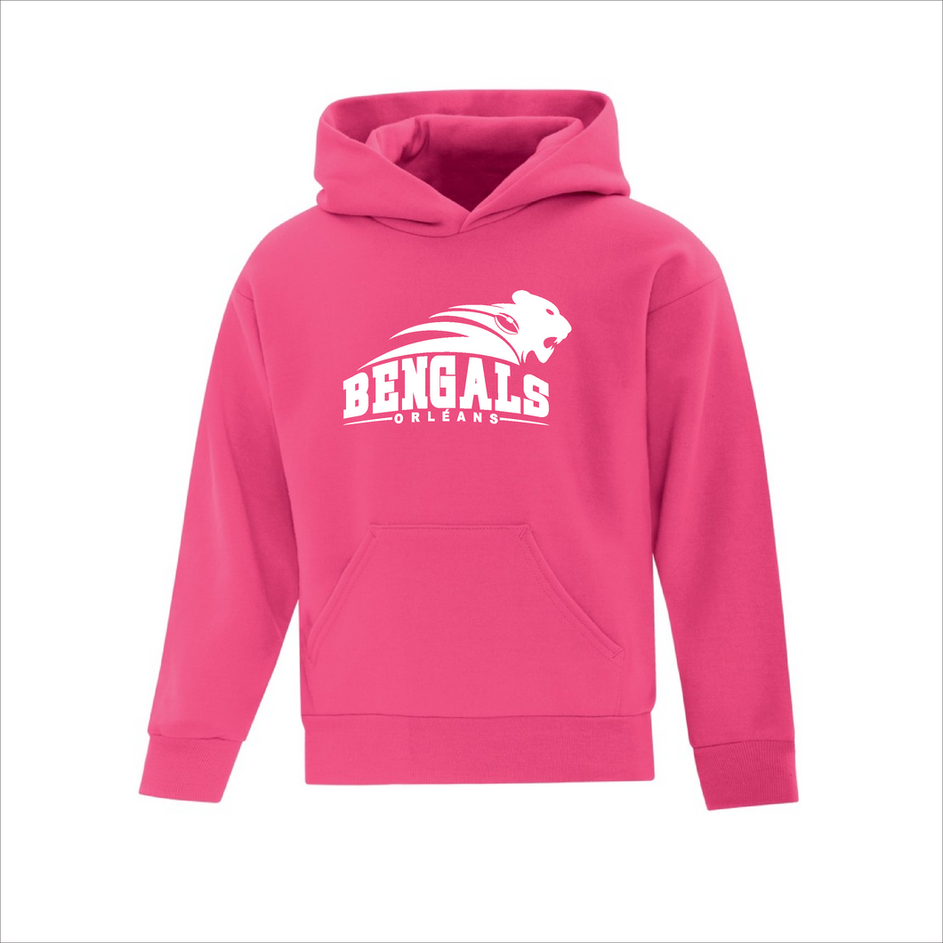 Youth Pink Hoodie - Orleans Bengals Football *Limited Edition*