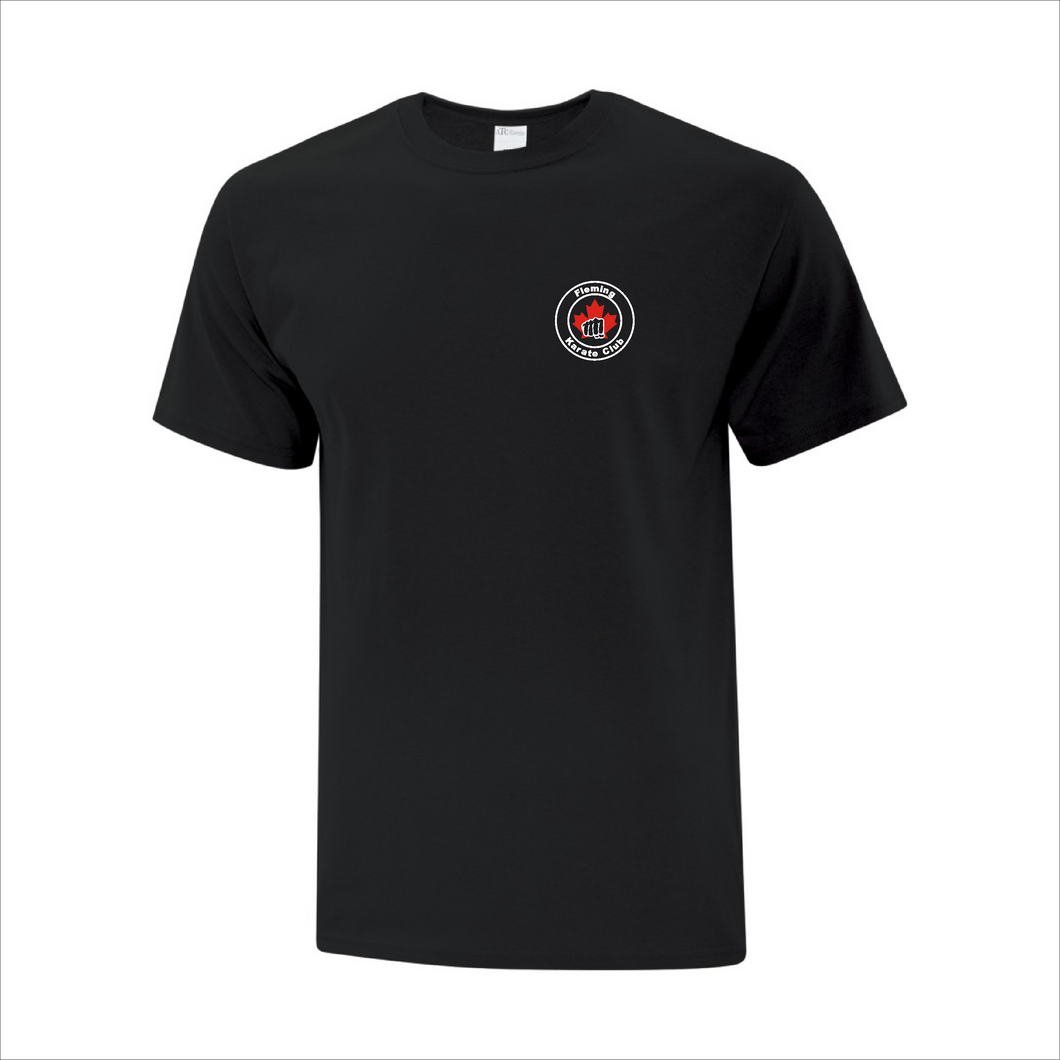 Men's Black T-Shirt - Fleming Karate Club