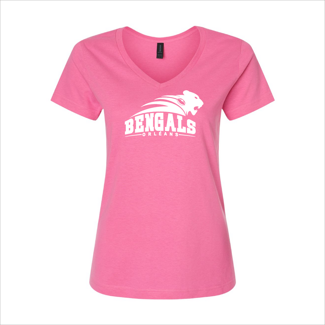 Women's Pink T-Shirt - Orleans Bengals Football *Limited Edition*