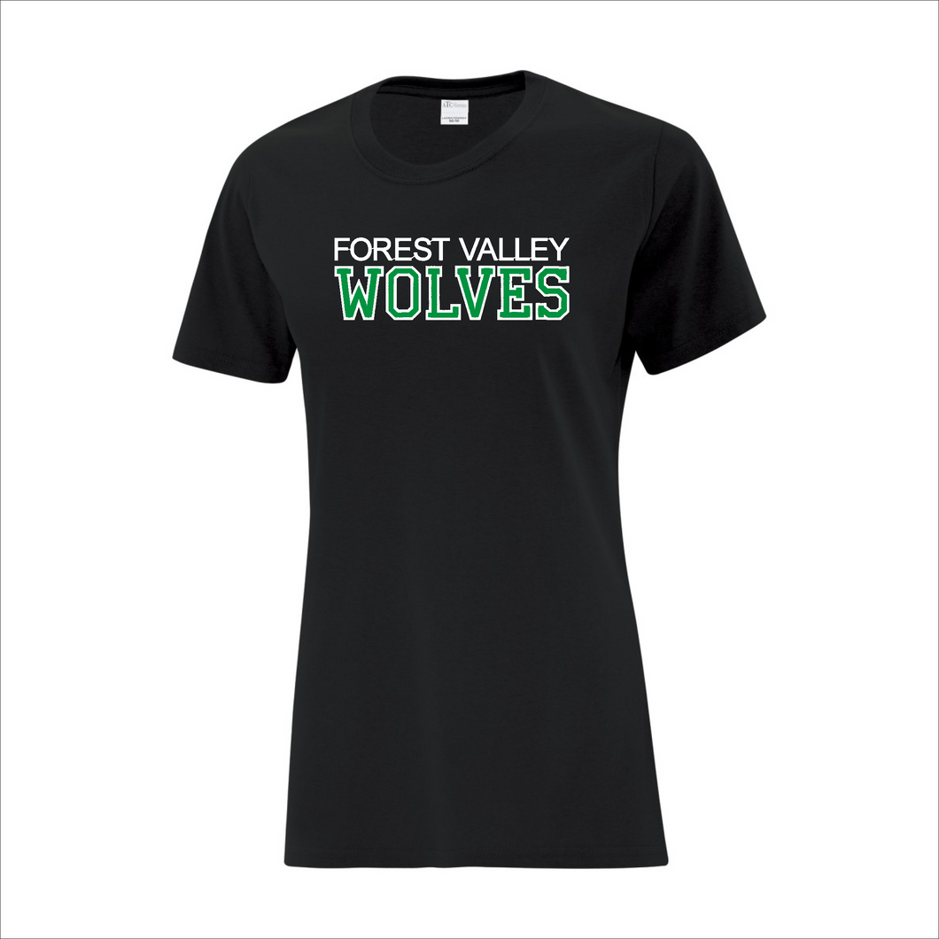 Women's T-Shirt - Forest Valley Wolves