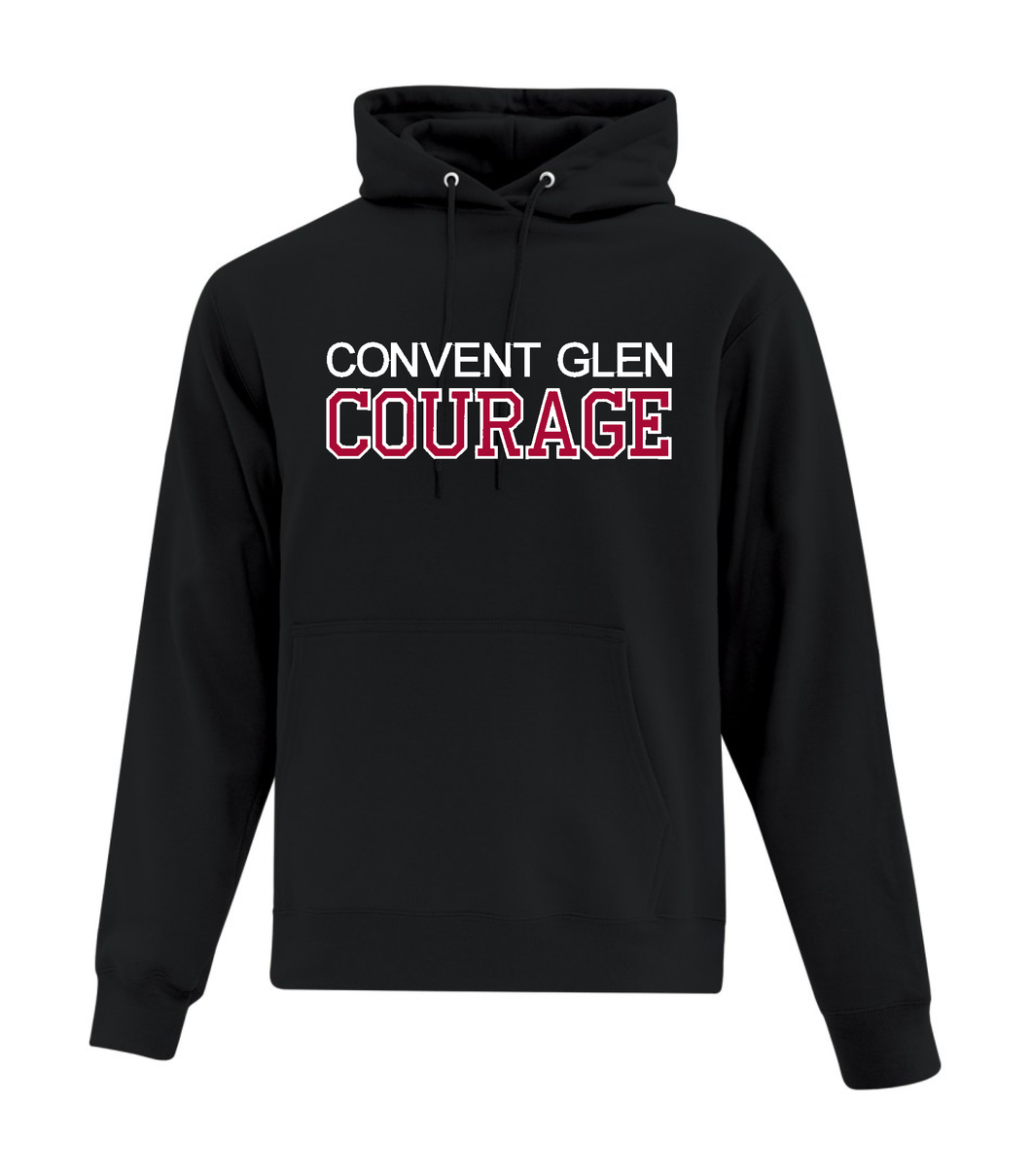 Adult Hoodie - Convent Glen Courage
