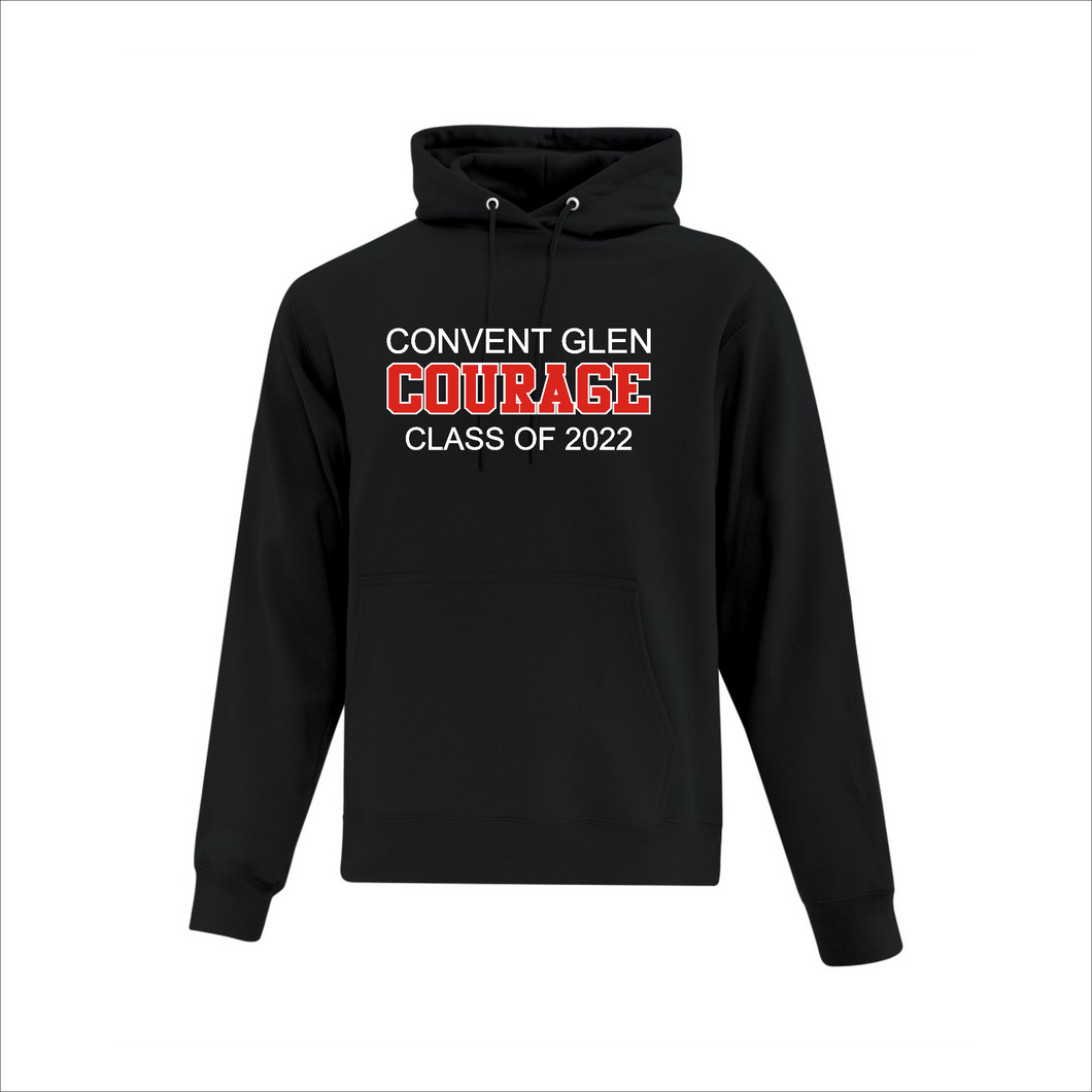 Adult Hoodie - Convent Glen Courage - Class of 2022