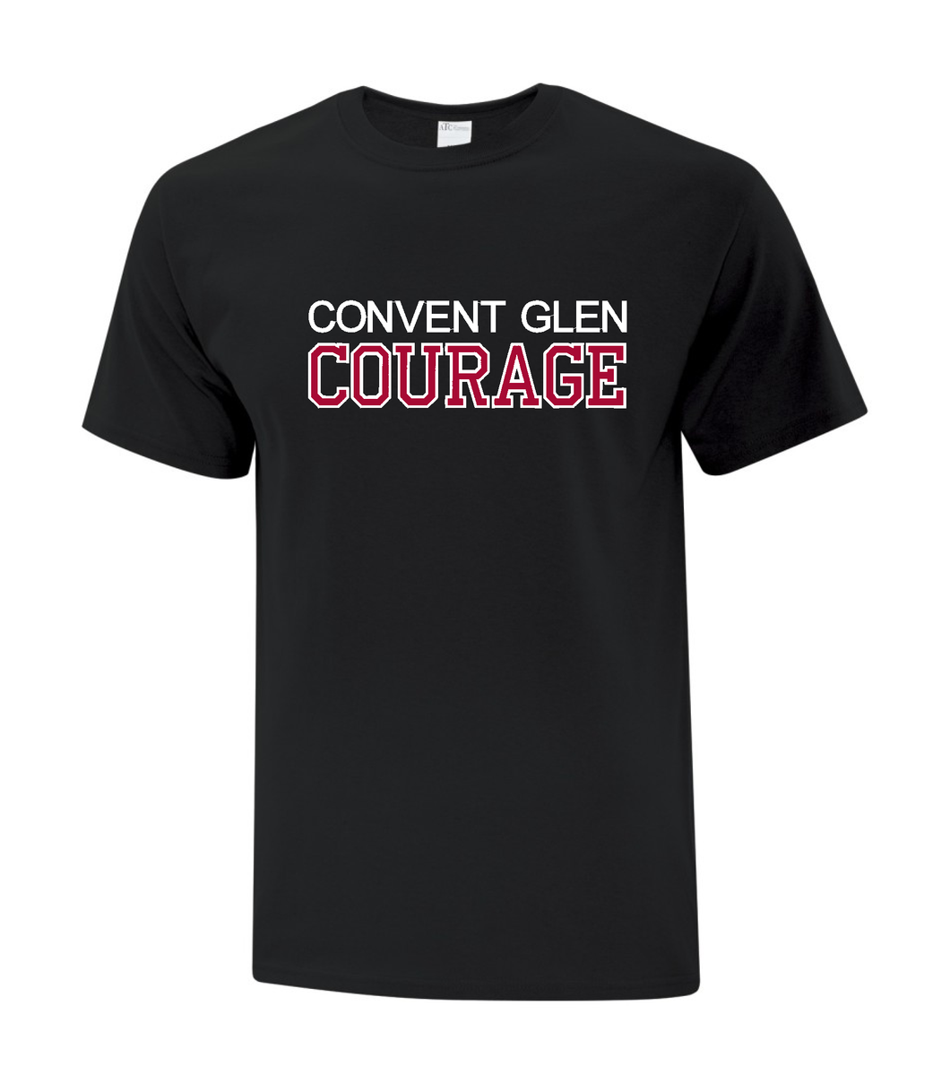 Youth T-Shirt - Convent Glen Courage