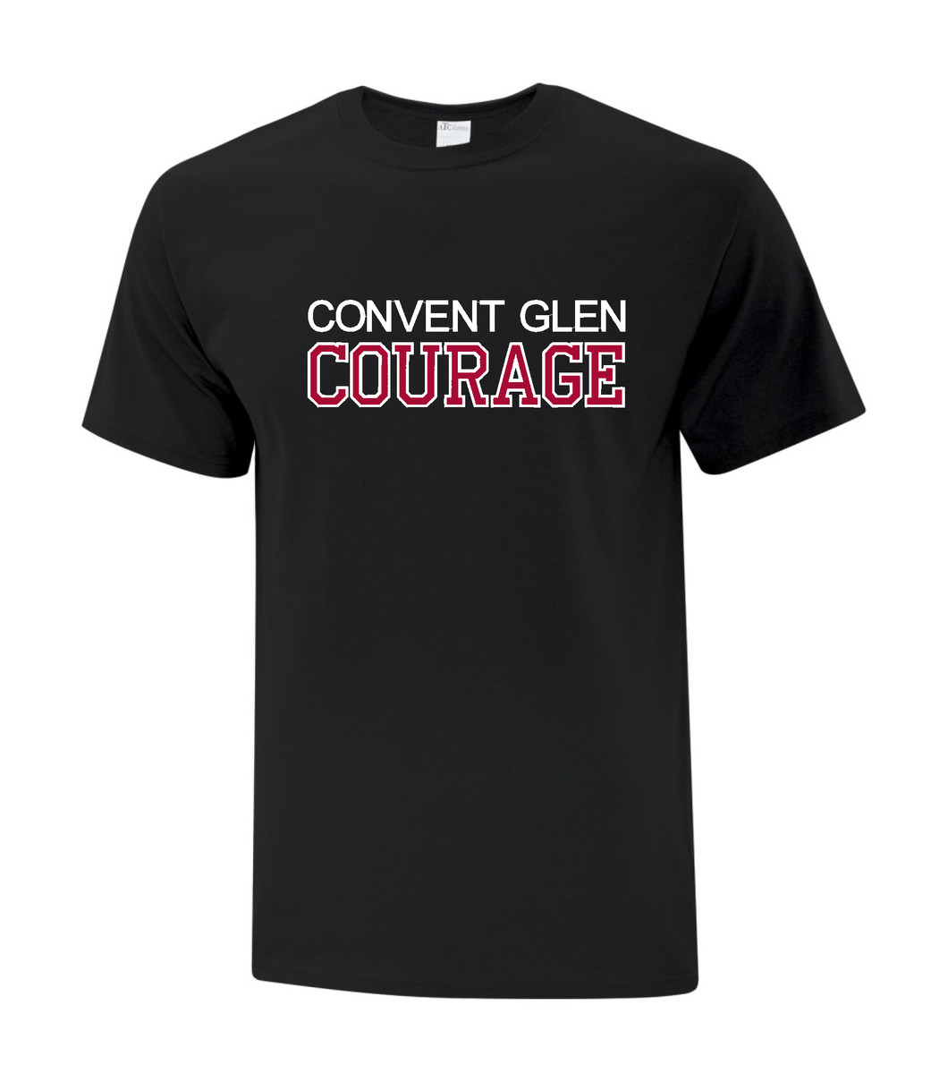 Adult T-Shirt - Convent Glen Courage