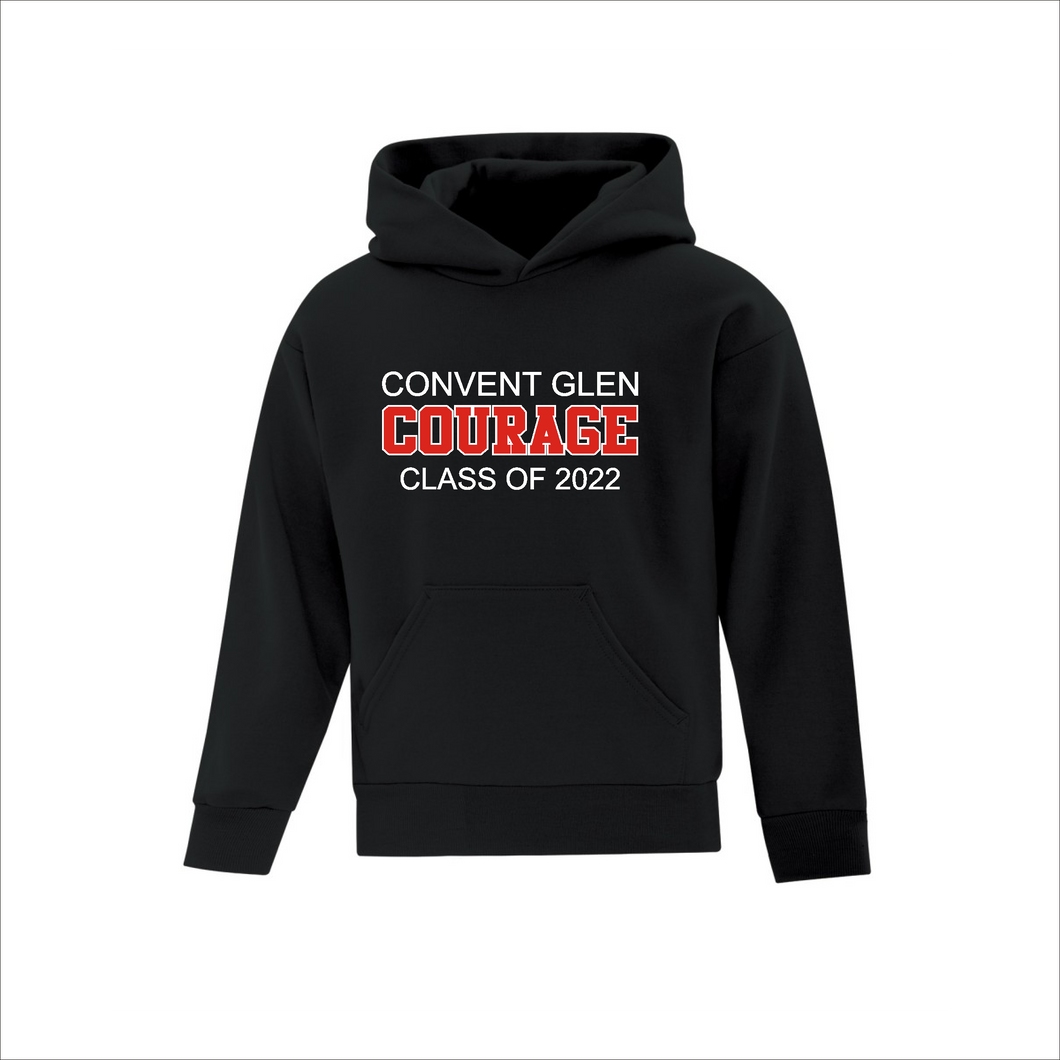 Youth Hoodie - Convent Glen Courage - Class of 2022