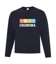 Load image into Gallery viewer, Adult Crewneck Sweater - TOPS Logo
