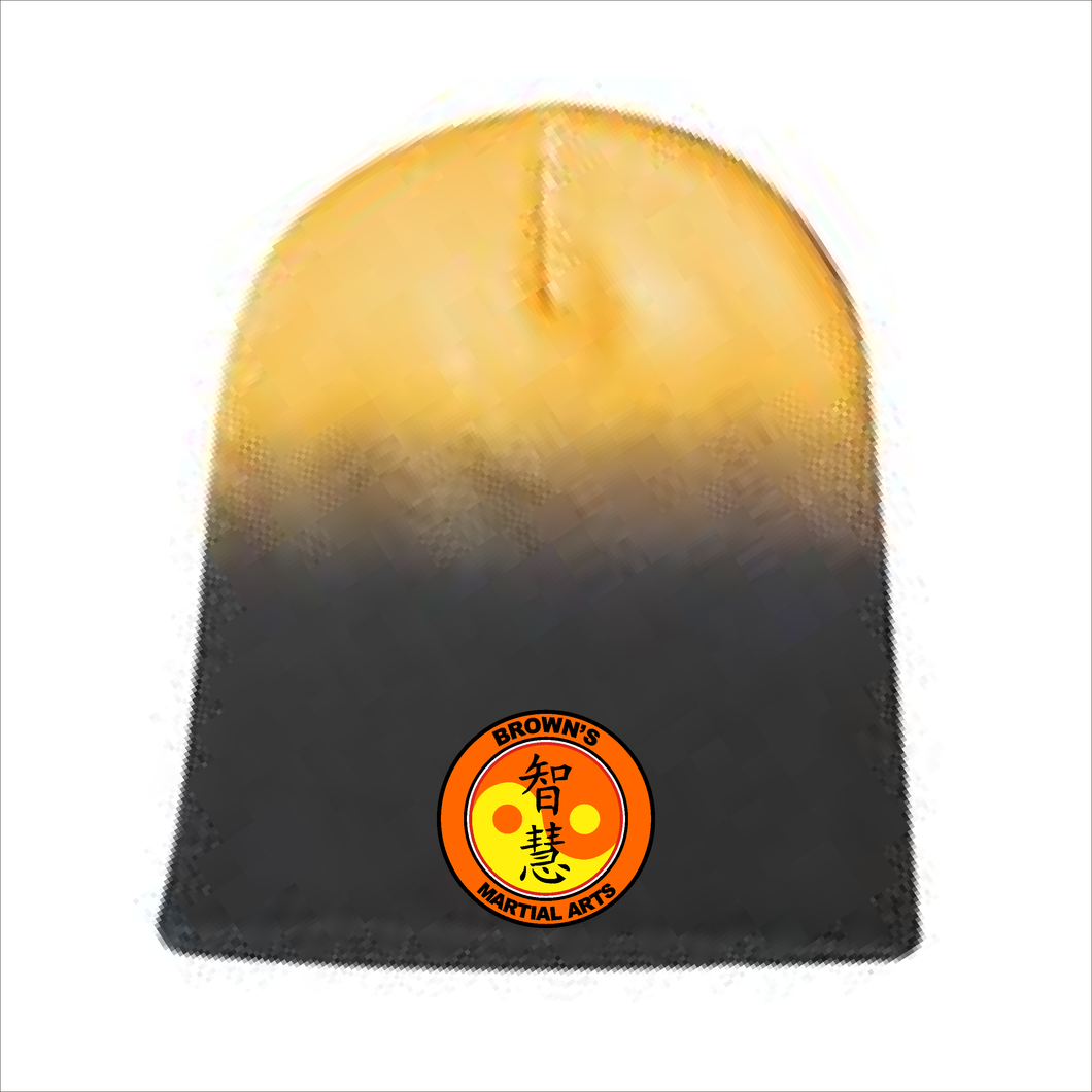 *LIMITED EDITION* 2 Tone Beanie - Brown's Martial Arts